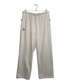 Aape BY A BATHING APEエーエイプ バイ アベイシングエイプ）の古着「AAPE NOW SWEAT PANTS」｜ベージュ