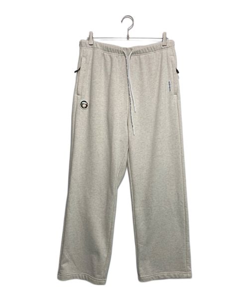 Aape BY A BATHING APE（エーエイプ バイ アベイシングエイプ）AAPE BY A BATHING APE (エーエイプ バイ アベイシングエイプ) AAPE NOW SWEAT PANTS ベージュ サイズ:Lの古着・服飾アイテム