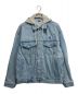 AAPE BY A BATHING APE（エーエイプ バイ アベイシングエイプ）の古着「AAPE DENIM JACKET」｜ネイビー