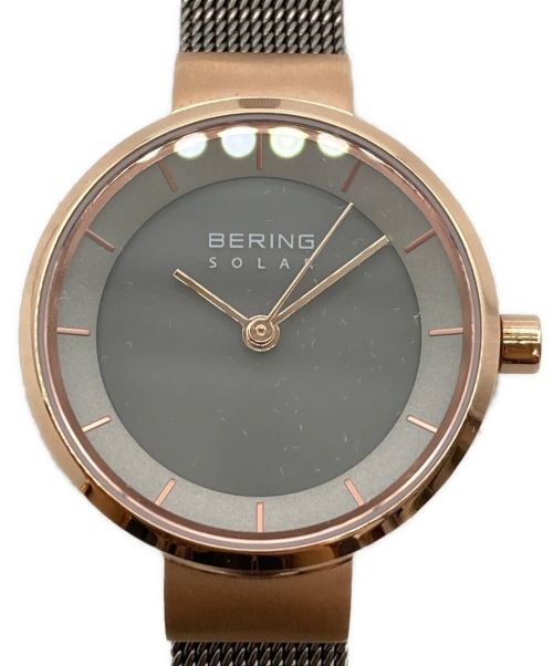 BERING（ベーリング）BERING (ベーリング) Scandinavian Solar/腕時計 グレ－の古着・服飾アイテム