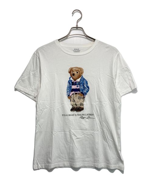 POLO RALPH LAUREN（ポロ・ラルフローレン）POLO RALPH LAUREN (ポロ・ラルフローレン) ポロベアTシャツ ホワイト サイズ:XLの古着・服飾アイテム