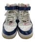 NIKE (ナイキ) Air Force 1 Mid QS  ホワイト×ネイビー サイズ:US7：8000円