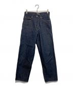 AURALEEオーラリー）の古着「HARD TWIST DENIM WIDE PANTS」｜ネイビー