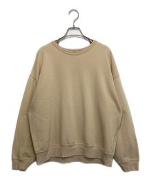 AURALEE（オーラリー）の古着「SUPER SOFT HEAVY SWEAT P/O」｜ベージュ