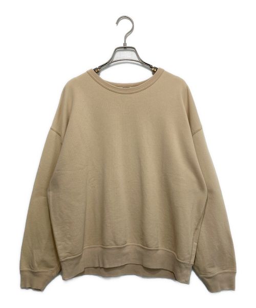 AURALEE（オーラリー）AURALEE (オーラリー) SUPER SOFT HEAVY SWEAT P/O ベージュの古着・服飾アイテム