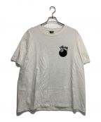 stussyステューシー）の古着「8ボールTシャツ」｜ホワイト