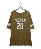 DEUXIEME CLASSEドゥーズィエム クラス）の古着「PAN TEXAS 20 Tシャツ」｜ブラウン