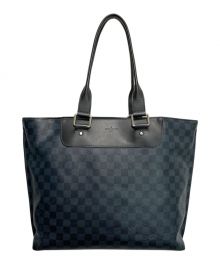 LOUIS VUITTON（ルイ ヴィトン）の古着「カバ・ヴォワヤージュ/トートバッグ」｜グレー×ブラック