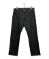 Wrangler（ラングラー）の古着「90's Black denim pants」｜ブラック