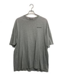 BALENCIAGA（バレンシアガ）の古着「ロゴTシャツ」｜グレー