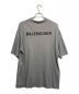 BALENCIAGA (バレンシアガ) ロゴTシャツ グレー サイズ:XL：19000円