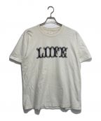 sacaiサカイ）の古着「LIIFE T-Shirts」｜ホワイト