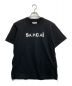 A.P.C.（アーペーセー）の古着「SIDE ZIP LOGO TEE」｜ブラック