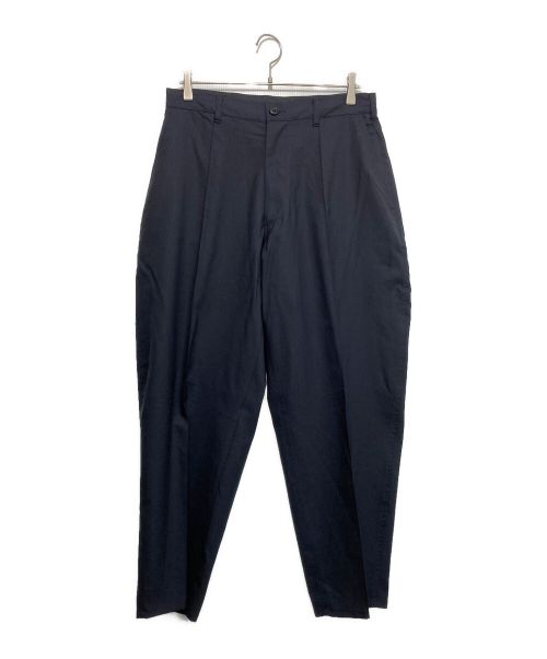 SSZ（エスエスズィー）SSZ (エスエスズィー) Pintuck tapered slacks ブラック サイズ:Sの古着・服飾アイテム