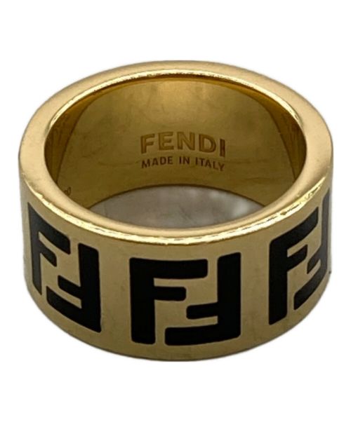 FENDI（フェンディ）FENDI (フェンディ) フォーエバー フェンディ リング ゴールド サイズ:Mの古着・服飾アイテム