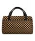 LOUIS VUITTON (ルイ ヴィトン) ダミエ・ソバージュ ライオン /ハンドバッグ ベージュ：37000円