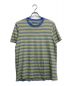 MARNI（マルニ）の古着「STRIPE T-SHIRT」｜ブルー×イエロー