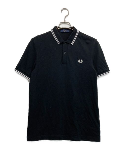 FRED PERRY（フレッドペリー）FRED PERRY (フレッドペリー) ポロシャツ ブラック サイズ:Mの古着・服飾アイテム