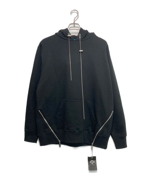 ACUOD by CHANU（アクオド バイ チャヌ）ACUOD by CHANU (アクオド バイ チャヌ) ZIP HOODIE ブラック サイズ:FREE 未使用品の古着・服飾アイテム