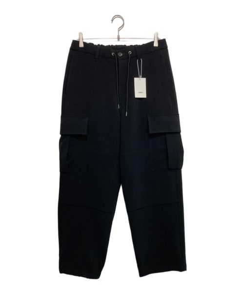 STUDIOUS（ステュディオス）STUDIOUS (ステュディオス) DOUBLE CORE CARGO PANT ブラック サイズ:1 未使用品の古着・服飾アイテム