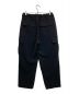 STUDIOUS (ステュディオス) DOUBLE CORE CARGO PANT ブラック サイズ:1 未使用品：12000円