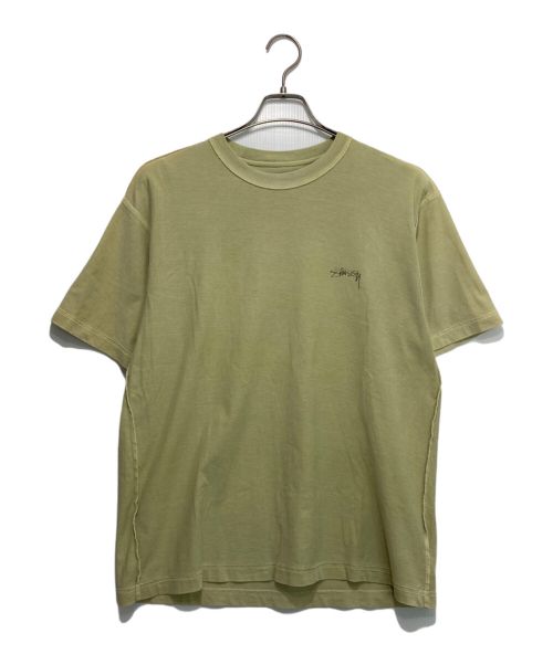 stussy（ステューシー）stussy (ステューシー) ロゴカットソー グリーン サイズ:Sの古着・服飾アイテム