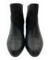 ISSEY MIYAKE (イッセイミヤケ) un (ユナイテッドヌード) WRAP BOOTIE MID ブラック サイズ:36：8000円