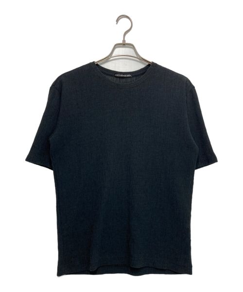 ISSEY MIYAKE MEN（イッセイミヤケメン）ISSEY MIYAKE MEN (イッセイミヤケメン) プリーツTシャツ ブラック サイズ:2の古着・服飾アイテム