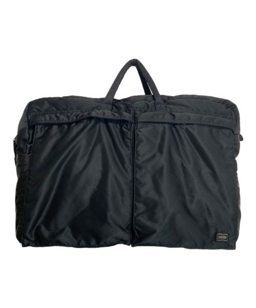 PORTER（ポーター）PORTER (ポーター) TANKER  2WAY BOSTON BAG/2WAYボストンバッグ ブラックの古着・服飾アイテム