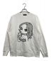 GOD SELECTION XXX（ゴットセレクショントリプルエックス）の古着「CREW NECK SWEAT SHIRT」｜ホワイト