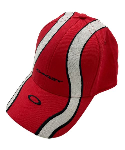 OAKLEY（オークリー）OAKLEY (オークリー) Wave Cap レッド サイズ:L/XLの古着・服飾アイテム