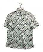 BURBERRY BLACK LABELバーバリーブラックレーベル）の古着「チェックシャツ」｜グリーン