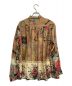 ETRO (エトロ) 総柄シアーシルクシャツ ブラウン サイズ:40：10000円