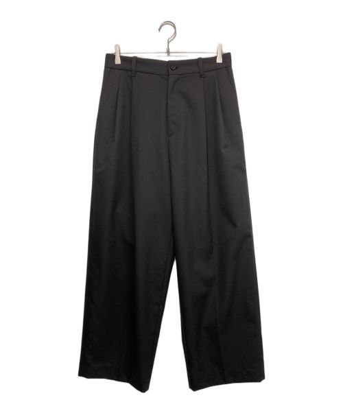 stein（シュタイン）stein (シュタイン) Wide Straight Trousers グレー サイズ:Ⅿの古着・服飾アイテム