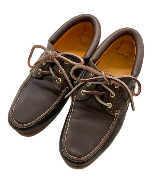 Timberland（ティンバーランド）Timberland (ティンバーランド) 3EYE SHOES ブラウン サイズ:25の古着・服飾アイテム