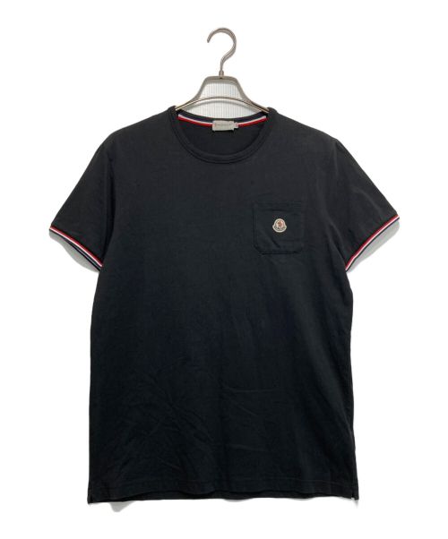 MONCLER（モンクレール）MONCLER (モンクレール) MAGLIA T SHIRT ブラック サイズ:XLの古着・服飾アイテム