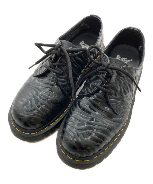 Dr.Martens（ドクターマーチン）Dr.Martens (ドクターマーチン) 1461 3EYE BEX ZEBRA EMBOSS ブラック サイズ:UK6の古着・服飾アイテム