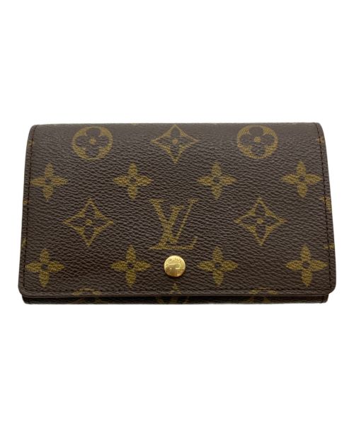 LOUIS VUITTON（ルイ ヴィトン）LOUIS VUITTON (ルイ ヴィトン) LouisVuitton/ポルトモネ・ビエトレゾール ブラウンの古着・服飾アイテム