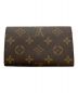 LOUIS VUITTON (ルイ ヴィトン) LouisVuitton/ポルトモネ・ビエトレゾール ブラウン：37000円