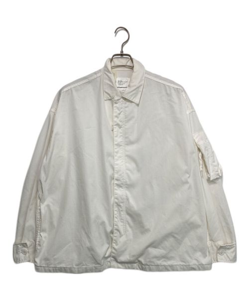 N.HOOLYWOOD（エヌ ハリウッド）N.HOOLYWOOD (エヌ ハリウッド) pieces PILOT SHIRT ホワイト サイズ:38の古着・服飾アイテム