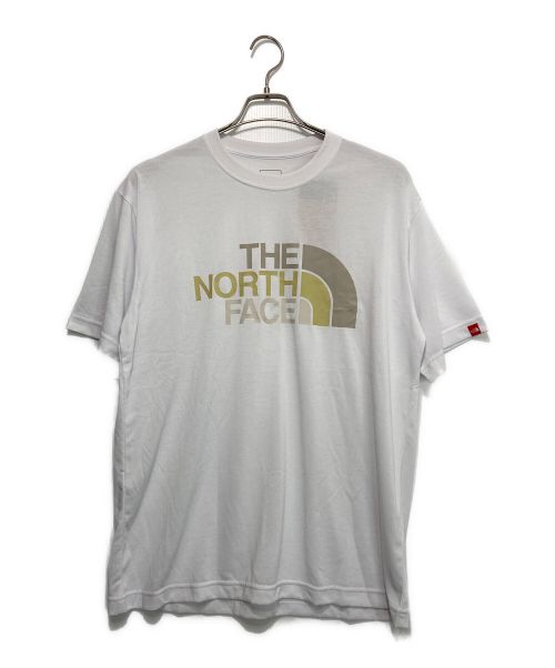 THE NORTH FACE（ザ ノース フェイス）THE NORTH FACE (ザ ノース フェイス) ショートスリーブ カラフルロゴＴシャツ ホワイト サイズ:L 未使用品の古着・服飾アイテム