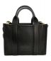 MARC JACOBS (マークジェイコブス) THE LEATHER SMALL TOTE BAG/ザ レザー トート バッグ スモール ブラック：18000円