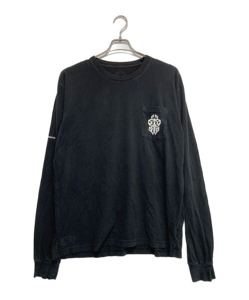 CHROME HEARTS（クロムハーツ）CHROME HEARTS (クロムハーツ) プリントカットソー ブラック サイズ:X-LARGEの古着・服飾アイテム