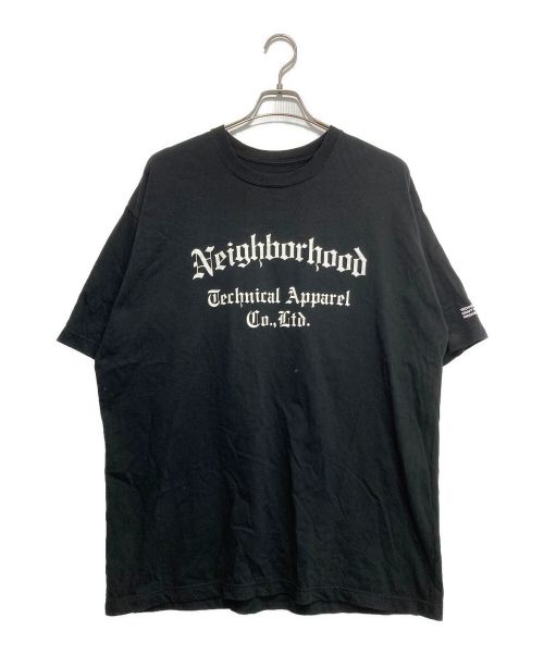 NEIGHBORHOOD（ネイバーフッド）NEIGHBORHOOD (ネイバーフッド) SPOT TEE ブラック サイズ:XLの古着・服飾アイテム