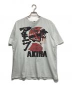 ARAI HELMETアライ ヘルメット）の古着「AKIRAプリントTシャツ」｜ホワイト