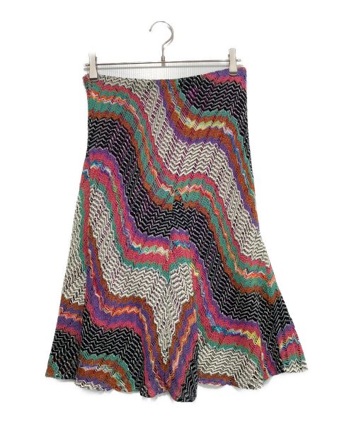 missoni（ミッソーニ）MISSONI (ミッソーニ) スカート マルチカラー サイズ:40の古着・服飾アイテム