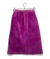 THE SHINZONE (ザ シンゾーン) SUEDE SKIRT パープル サイズ:36：2980円