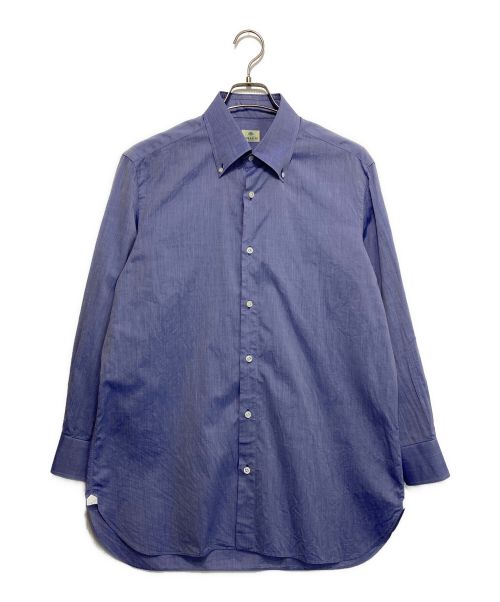 BORRELLI（ボレッリ）BORRELLI (ボレッリ) ボタンダウンシャツ スカイブルー サイズ:16/41の古着・服飾アイテム