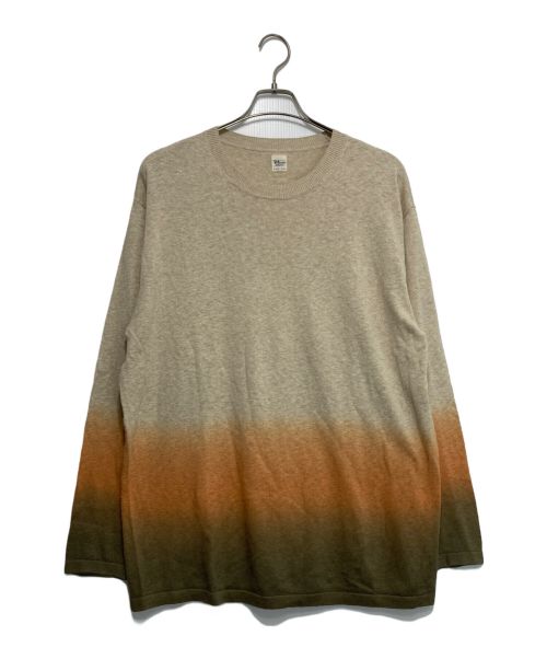 Ron Herman（ロンハーマン）Ron Herman (ロンハーマン) Gradation Knit Pullover ベージュ サイズ:Mの古着・服飾アイテム