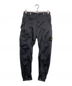 STONE ISLANDストーンアイランド）の古着「nylon metal flight zip pants/センタージップカーゴパンツ」｜ブラック